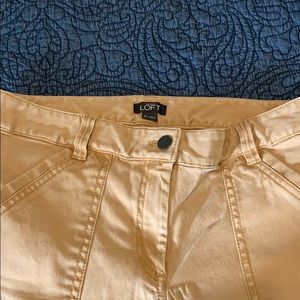 LOFT Utility Skinny ZIP Marisa Fit Utility Pants